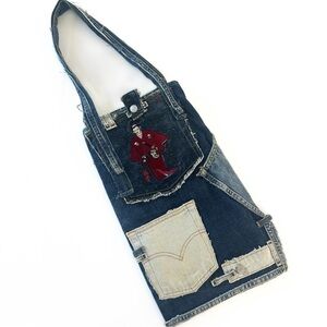 Vintage Upcycled Levi’s Sling Purse Denim